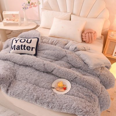 Casa Tejidos Sillón de edredón Sillón de peluche visón terciopelo engrosado Sillón de lana de cordero cálido para invierno