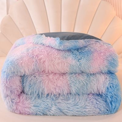 Casa Tejidos Sillón de edredón Sillón de peluche visón terciopelo engrosado Sillón de lana de cordero cálido para invierno