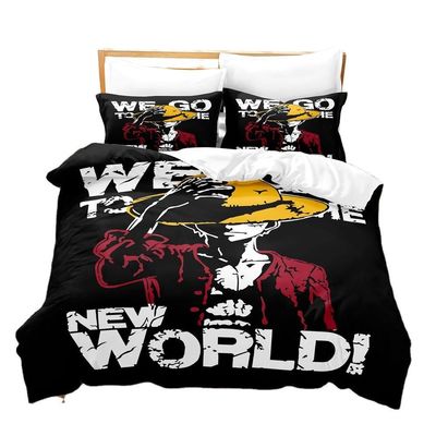 1Conjuntos de ropa de cama de.8m con impresión de fotos personalizadas, personajes de dibujos animados en 3D y 40 tejidos