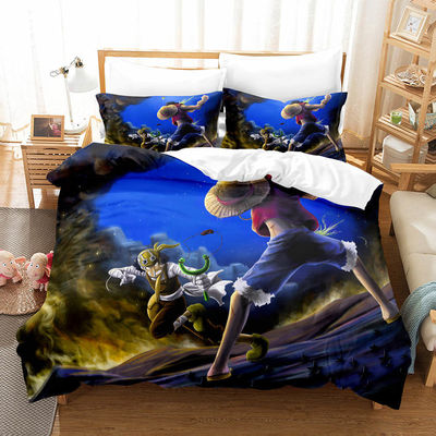 1Conjuntos de ropa de cama de.8m con impresión de fotos personalizadas, personajes de dibujos animados en 3D y 40 tejidos