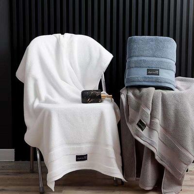 Casa o Hotel Toalla de baño 100% de algodón Rectángulo de alta absorción Toalla de ducha para adultos