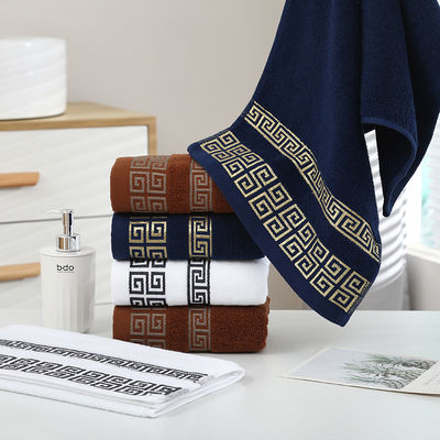 Logotipo personalizado Seco rápido Tejido de algodón 100% Hotel Toallita de baño Conjunto para la ocasión Navidad