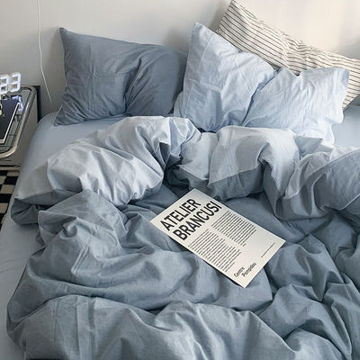 Tamaño personalizado Sillón de cama de lujo en algodón suave y cómodo para cama doble