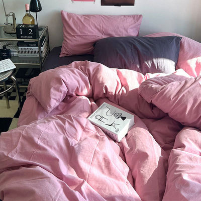 Tamaño personalizado Sillón de cama de lujo en algodón suave y cómodo para cama doble