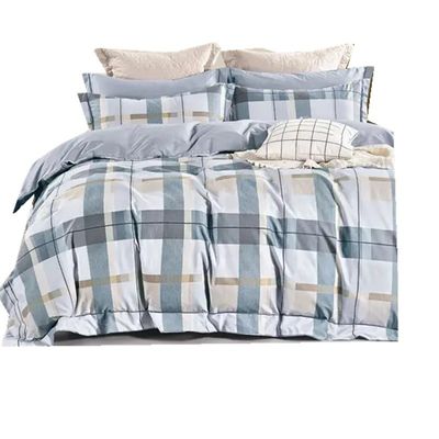 Aplicación para el hogar Lujo de los años 40 Set de ropa de cama de algodón con hojas de algodón 100% Cubierta de almohada