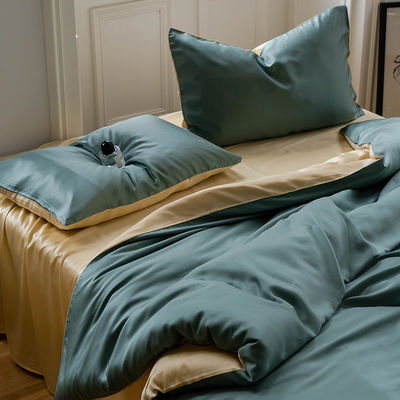 Fasion 100% Tencel Fibra Set de ropa de cama para ropa de cama de hotel personalizable y lujoso