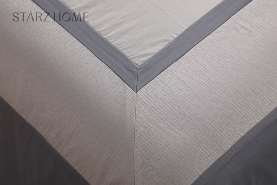 100% de algodón Jacquard Set de ropa de cama para el diseño moderno simple de la casa colchas y sábanas