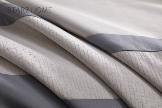 100% de algodón Jacquard Set de ropa de cama para el diseño moderno simple de la casa colchas y sábanas