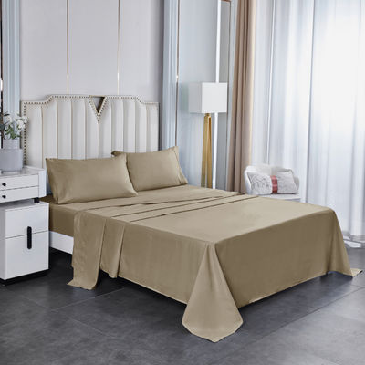Cubierta de almohada bordada de color sólido de lujo para cama lista para el envío King Queen