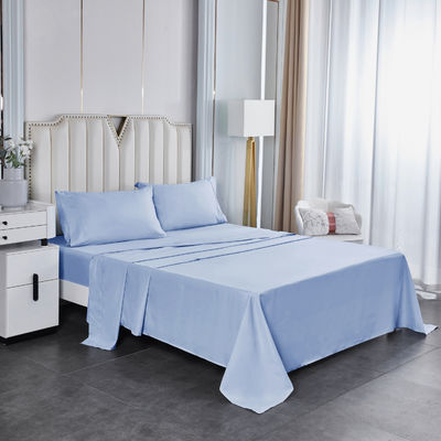 Cubierta de almohada bordada de color sólido de lujo para cama lista para el envío King Queen
