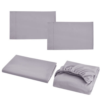Colección de hoteles Blanco King Cama de almohada de algodón para la cama de la reina Set en blanco de lujo
