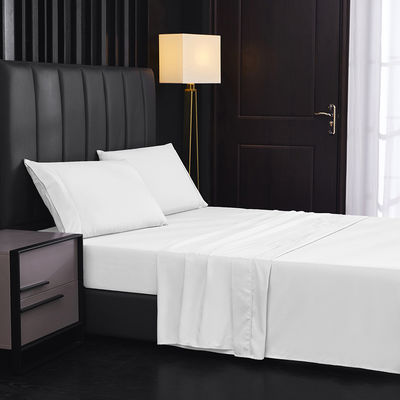 Colección de hoteles Blanco King Cama de almohada de algodón para la cama de la reina Set en blanco de lujo