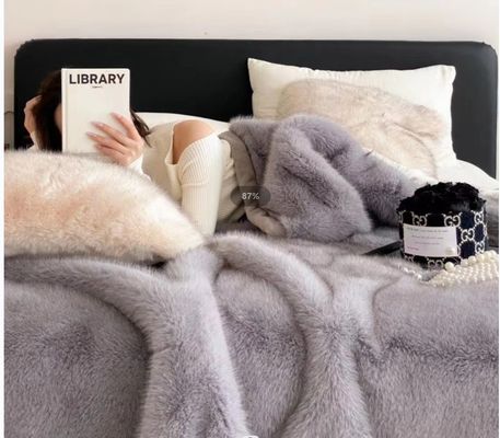 Temporada de invierno sudadera portátil de manta de gran tamaño con flanela gruesa y bolsillo gigante