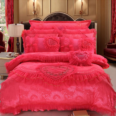 Calidad de color Grado 3-4 Estilo moderno 200TC 100% de algodón Set de ropa de cama para dormitorio moderno