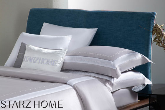 Accesible Tejido para el hogar de tamaño personalizado Set de sábana de cama de algodón con 60 tejidos