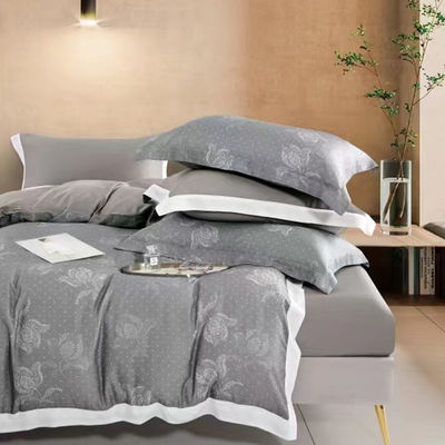 3-3.5 kg Cubierta de edredón de mercurio Set de sábanas de algodón Set de ropa de cama Retardante de llama para el hogar SX001