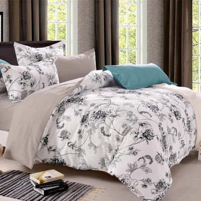 Cubierto de edredón de 3 pcs de cubierta de colcha Set de almohadilla de lujo sábanas de cama