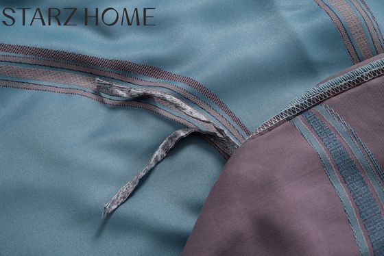 300TC Viscose Cotton Jacquard 4Pcs Set de ropa de cama para una experiencia de sueño cómoda