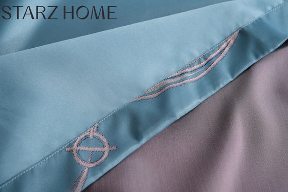 300TC Viscose Cotton Jacquard 4Pcs Set de ropa de cama para una experiencia de sueño cómoda