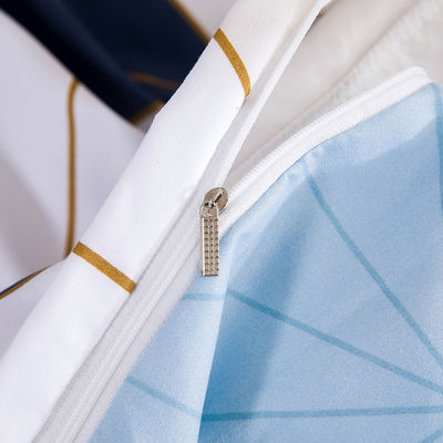 Conjuntos de cama impresos digitales personalizados Cubierta de edredón ligera Hoja de cama Hoja de cama Set de ropa de cama