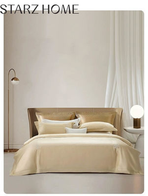 Modelo sólido 200S de doble hebra de algodón 4 piezas de ropa de cama un must-have