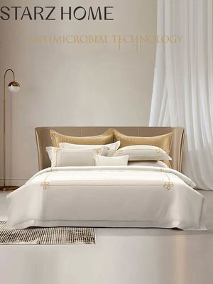 Modelo sólido 200S de doble hebra de algodón 4 piezas de ropa de cama un must-have
