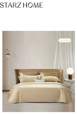 Modelo sólido 200S de doble hebra de algodón 4 piezas de ropa de cama un must-have