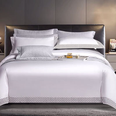 Conjunto de edredones para el verano de 2023, ropa de cama de lujo 100% algodón para el hogar del hotel