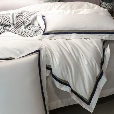 Personaliza tu hogar con el set de seis piezas de algodón puro de Mercury de color lujoso y sólido