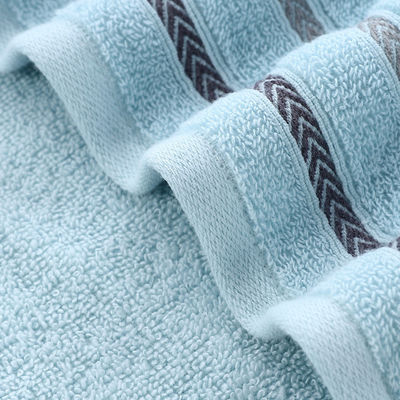 Logotipo del cliente Toallas de baño 100% de algodón de 30 x 14 pulgadas Super absorbentes Toallas de baño secas rápidas
