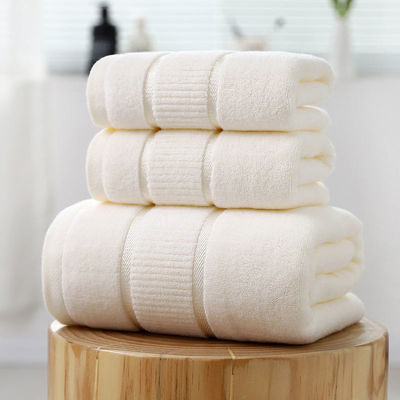 Conjunto de toallas de baño de 5 estrellas personalizadas hechas de algodón hipoalergénico