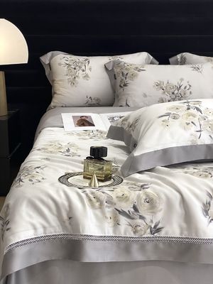 Estándares Nacionales Calidad de resistencia al color 300TC/60S*60S Conjuntos de ropa de cama Tencel para el mercado de Dubai