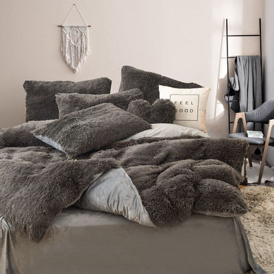 Cama de cama rosa hecha a mano con una manta de peluche con terciopelo artificial súper suave y una cubierta esponjosa
