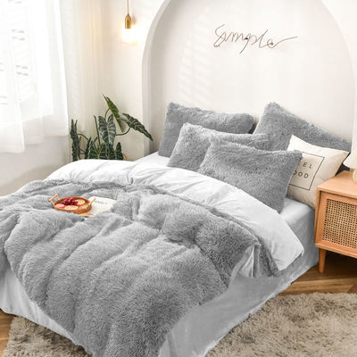 Cama de cama rosa hecha a mano con una manta de peluche con terciopelo artificial súper suave y una cubierta esponjosa