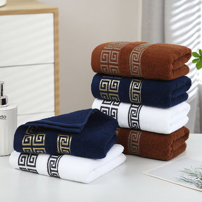 Set de toallas de microfibra de hotel de lujo personalizado con baño superblandoso grueso 100% algodón