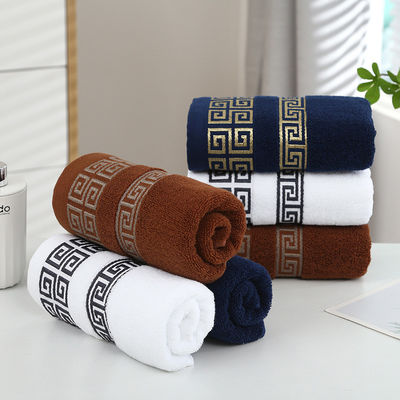 Set de toallas de microfibra de hotel de lujo personalizado con baño superblandoso grueso 100% algodón