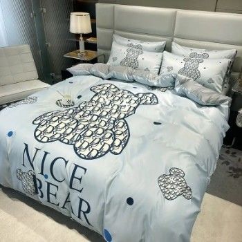 4 en 1 ropa de cama de algodón cepillado de tamaño queen en varios colores para el hogar y el hotel de lujo