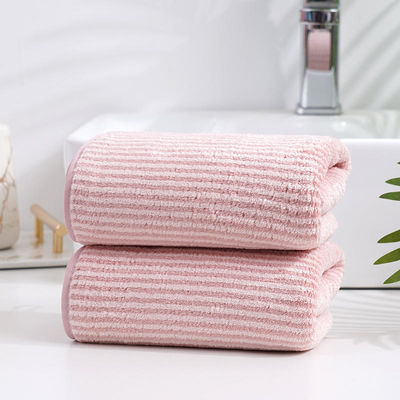 Toallas de mano de microfibra suave de 35x75cm para baño y spa de forma rectangular