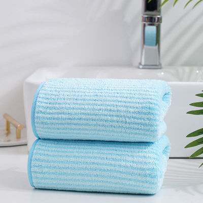 Toallas de mano de microfibra suave de 35x75cm para baño y spa de forma rectangular