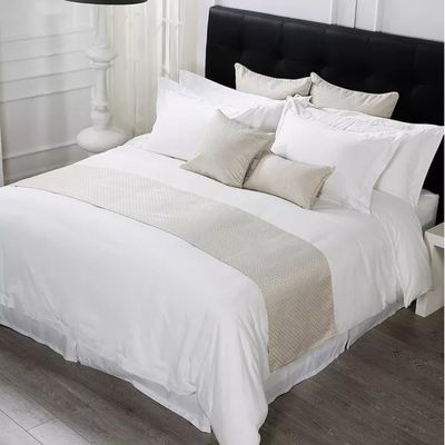 Cubiertas de cama de lujo Set de sábanas de cama de lujo en algodón 100% para sábanas de doble tamaño