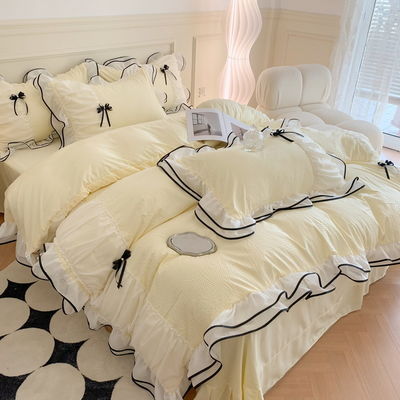 Conjunto de ropa de cama de diseño para el hogar y el dormitorio