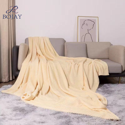Oficina Siesta Flannel Coral Velocidad lanzar manta de calentamiento para el invierno Diseño personalizado
