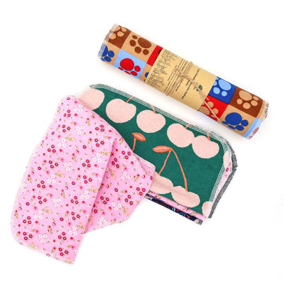 25 Embalaje Toallas de papel reutilizables Rollo de cartón duradero 100% de algodón 10 Cuenta Embalaje de 1