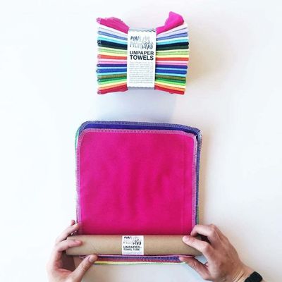 Peso 20g Reutilizable Bambú Naturaleza Amigable Papel Toallas sin papel
