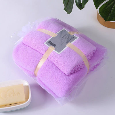 Adultos y niños Toallas para el rostro y la mano Conjuntos de toallas de terciopelo de coral suave absorbente para todas las edades