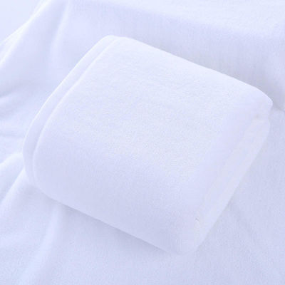 Toalla de baño 100% de algodón gruesa 80*180cm de tamaño múltiple 21S Blanco Toalla de baño suave 600g para verano