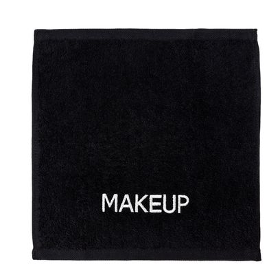 Modelo de bordado personalizado 100% de algodón Toallas de baño en color negro con logotipo