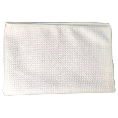 Toalla de té de tejido de gofres blancos Sublimación Toalla de cocina en blanco para impresión a medida