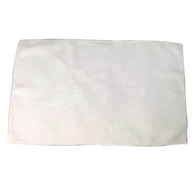 Toalla de té de tejido de gofres blancos Sublimación Toalla de cocina en blanco para impresión a medida