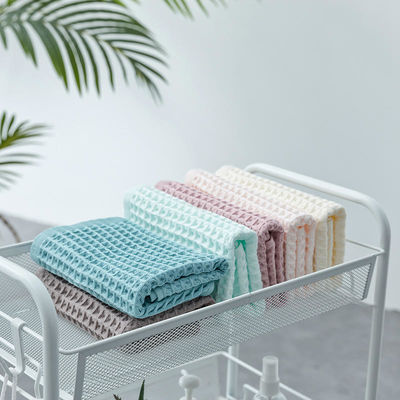 30*34cm Reutilizables Waffle tejido Toallas de cocina 100% de algodón Plato para sus necesidades de limpieza